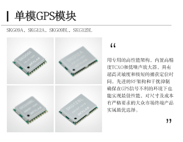 定位设备的小尺寸单模GPS模块需求，如何选择？